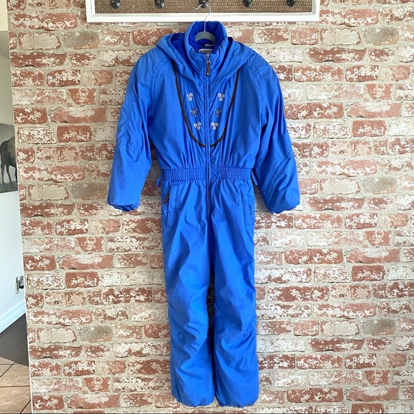 Vintage Obermeyer Rare Youth Snow Suit Snowboard Skiing - Picture 1 of 12